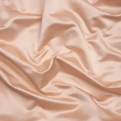 1 Yard Blush Pink Silk Duchesse Satin Perfect for structured jackets, 59 Inches Wide