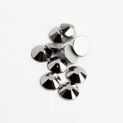 Crystal Lane DIY SS20 Glass Flatback Rhinestones, 1440pcs Hematite