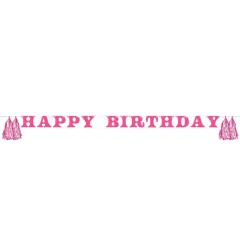 Boots and Bows Letter Banner w/ Tassels (1/Pkg)