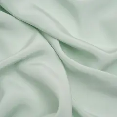 1 Yard Morning Mist Silk Crepe Fabric Premium Four Ply for Bridal and Formalwear, 44 Inches Width