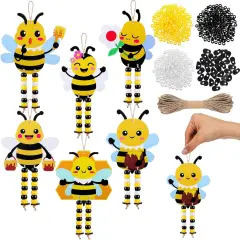 24 Sets Bee Sign Craft Kits Spring Crafts