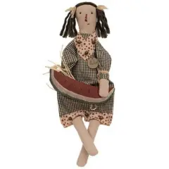 Summer Julie Doll with Watermelon Slice for Home Decor
