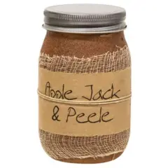 Apple Jack & Peel Jar Candle 16 oz Warm Cinnamon Apple Clove Scented Candle