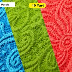 Cyclone Stretch Lace Purple