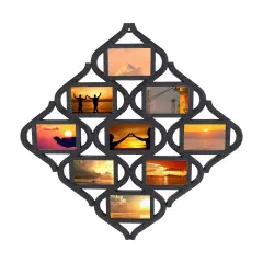 Collage Photo Frame 9 Picture Frames for Multi Photo Family Wall Decor 4"x6"