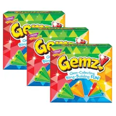 Gemz!&trade; Three Corner&trade; Card Game, Pack of 3