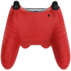 Kitcheniva Silicone Rubber Cover Case Skin For Sony Playstation 4 PS4 Controller Red