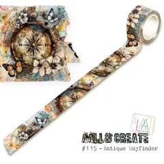 AALL And Create Layer-It-Up Washi Tape-Antique Wayfinder