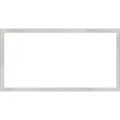 Svelte Framed Dry Erase Magnetic Board Silver