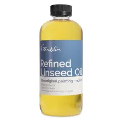 Gamblin Refined Linseed Oil - 16.9 oz bottle