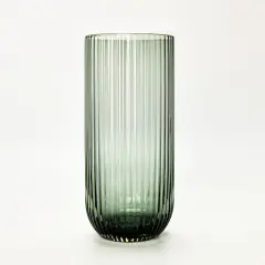 Rounded Base Glasses 6pk Green