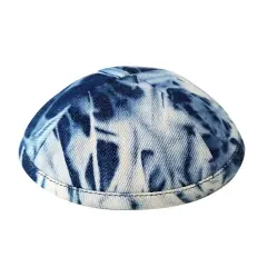Kippah Tie Dye Denim