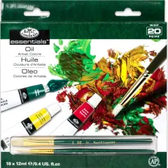 OIL12 Series | Oil Paint Packs with Brushes - 12 ml
