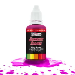 Neon Magenta, Fluorescent Special Effects Acrylic Airbrush Paint, 1 oz.