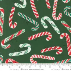 Candy Cane in Pine (37134 19) | Tiny Christmas | Lizzy House | Moda
