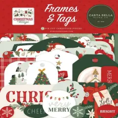 Carta BellaChristmas Village Frames & Tags