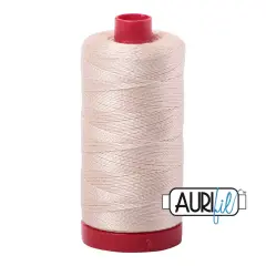 Light Sand (2000) | 12wt Large Spool (325M / 356Y) | Aurifil Thread