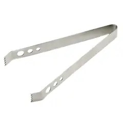 Chef Craft 7" Stainless Steel Ice Cube Serving Tongs