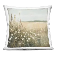 Stupell Industries Daisy Dream Landscape Indoor Pillow, 18 x 7 x 18
