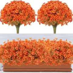 12 Bundles Artificial Fall Flowers