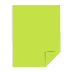 Astrobrights 8 1/2" x 11" 65# Cover Sheets Ream of 250 Vulcan green