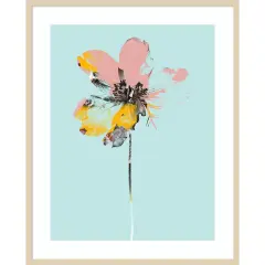 Walkin' On a Pretty Day by Teis Albers Wood Framed Wall Art Print