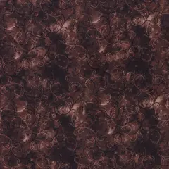 Mook Fabrics Elegance Cotton Fabric [45 in. Wide] - By The Yard Brown