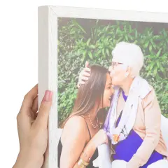 ArtToFrames 12x12 Inch Picture Frame, This 0.81 Inch Custom Wood Poster Frame is Available in Multiple Colors, Great for Your Art or Photos - Comes with Regular Glass and Corrugated Backing (A26IC)