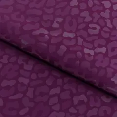 1 Yard 4 way Prowl Polyester Spandex Slick Vinyl Fabric 36" x 55" Length by Width Dark Berry