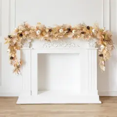 6FT Boho Fall Garland (Beige)