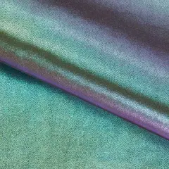 Mystique Foiled Spandex Fabric Gunmetal/Oz