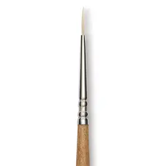 Escoda Futura Synthetic Bristle Brush - Series 5400, Round, Size 2/0, Long Handle