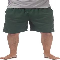 Comfortable Mesh Athletic Shorts | RADYAN&reg; FOREST GREEN