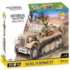 COBI Historical Collection World War II Sd.Kfz.10 DEMAG D7 Vehicle