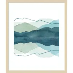 Icicle Range II by Grace Popp Wood Framed Wall Art Print