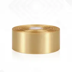 30 Yards Champagne Gold Ribbon