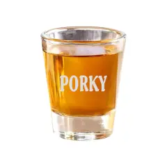 2oz Porky Shot Glass