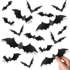 140Pcs Bats Halloween Decorations