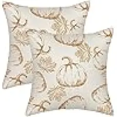 Burnt Orange Pumpkin Decor