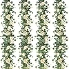 Rose Flower Greenery Garland Floral Vines for Wedding Home Party Table Runner Decor