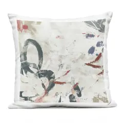 Stupell Industries Neutral Washi Abstract Outdoor Pillow, 18 x 7 x 18