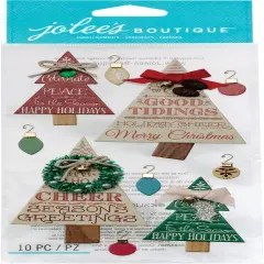 Jolee's Boutique Holiday Word Trees Dimensional Stickers