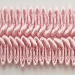 1/2" Chinese French Braid Gimp Trimming - 12 Continuous Yards - Many Colors! Pink