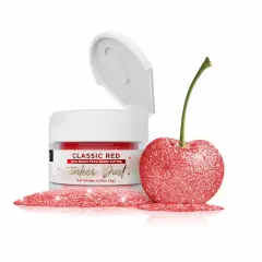 Bakell - Classic Red Tinker Dust Edible Glitter (5g, 1x Jar) for Food, Desserts, and Beverages!