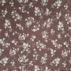 1 Yard Rose Rayon Crinkle Fabric for Lightweight Breathability And Comfort 50/52" Width