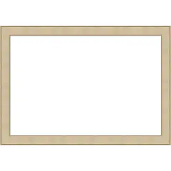 Classic Honey Silver Framed Dry Erase Magnetic Board