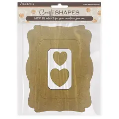 Stamperia Crafty Shapes-Alterego Frames And Hearts