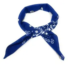 Pack of 20 Paisley Ribbon Scarf Cotton Neck Foulard for Women