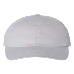 Valucap&reg; Brushed Twill Cap Soft Comfortable Fit Light Grey