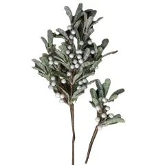 Frosted Mistletoe Pick